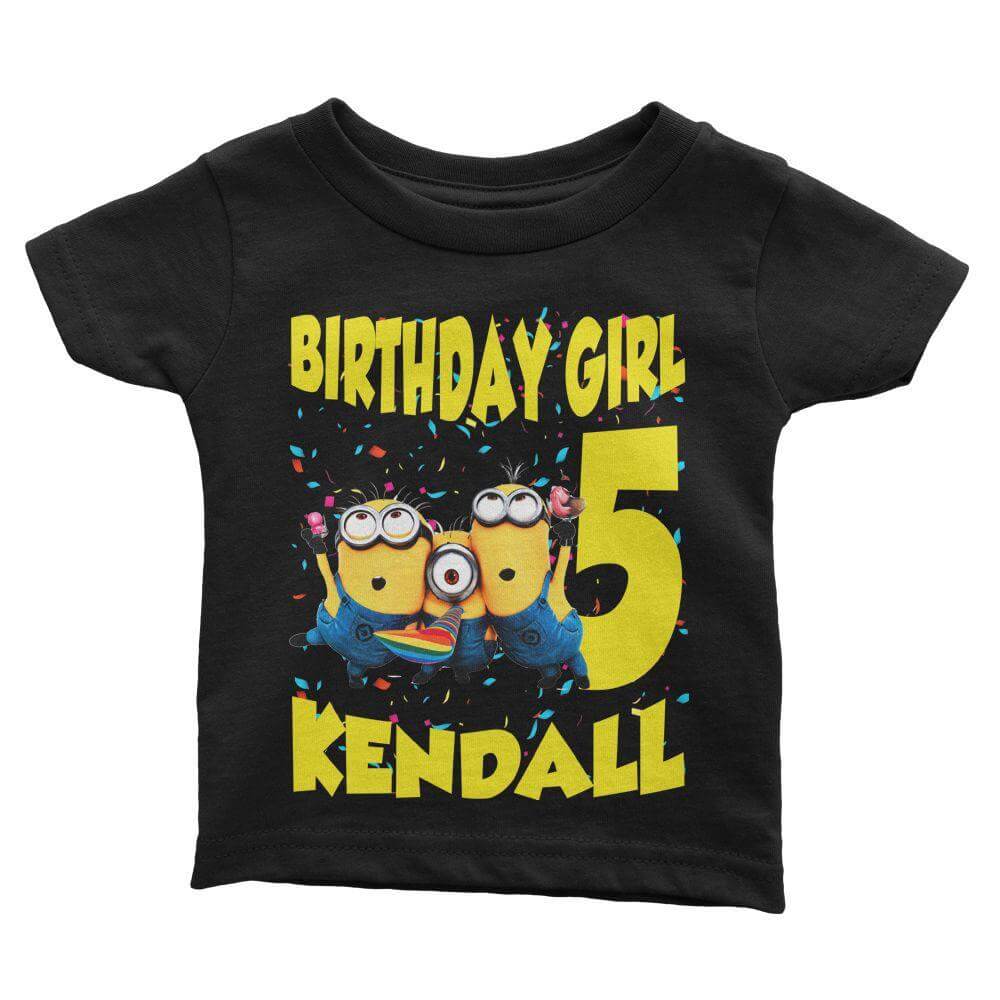 minion 1st birthday shirt