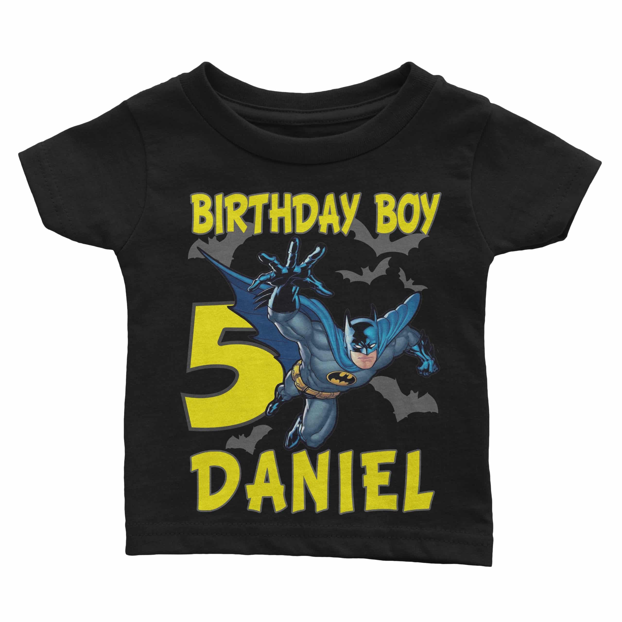 Batman Shirt | Batman Birthday Online | Cuztom