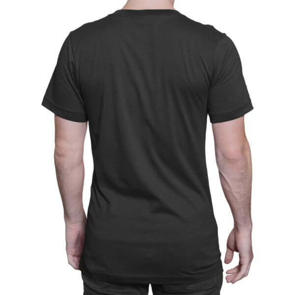 Mens Fit Crew Neck Tee back scaled