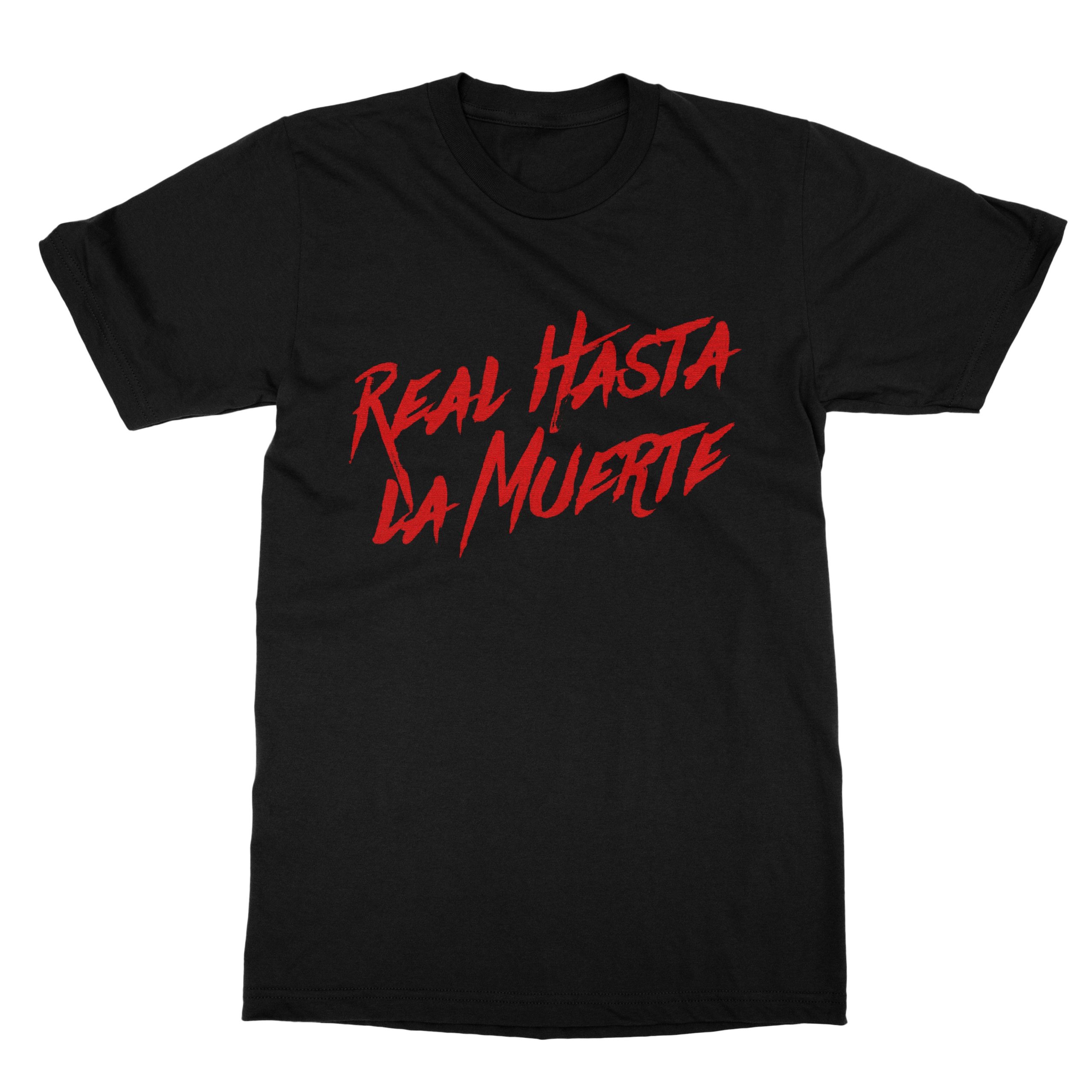Real Hasta La Muerte Anuel Aa T Shirt Men Cuztom Threadz
