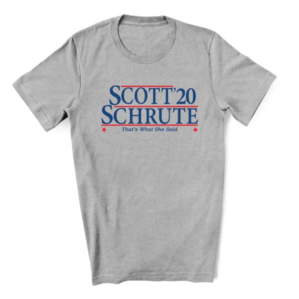 ScottandSchrute20-unisex-gray-scaled
