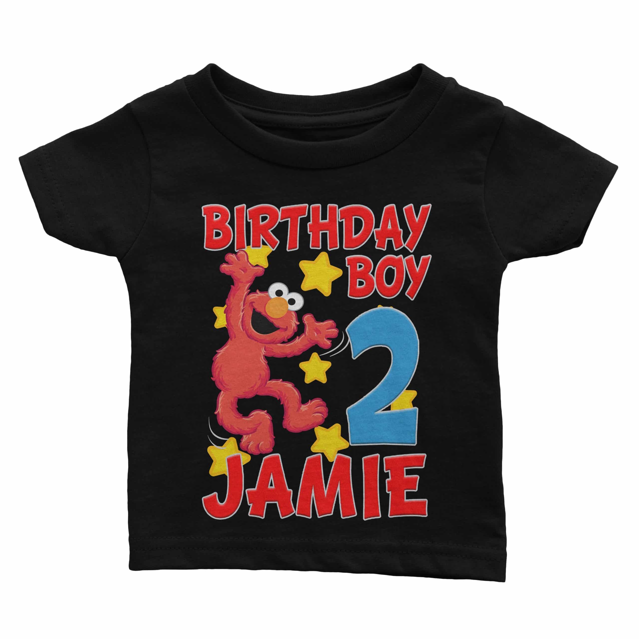 Elmo Birthday girl t-shirt 