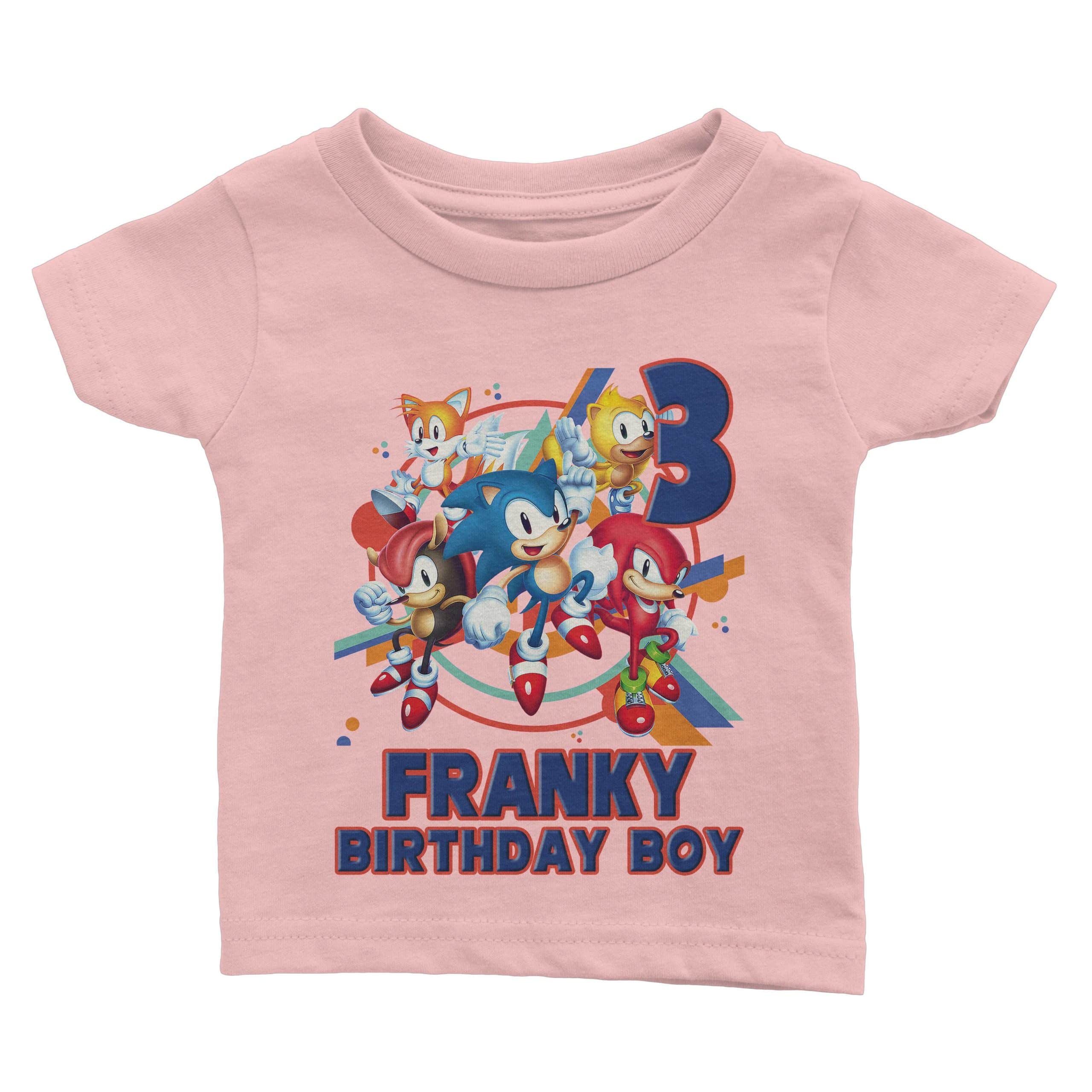 sonic birthday party Sonic birthday family shirts Sonic birthday shirt Kleding Unisex kinderkleding Tops & T-shirts FAST SHIPPING sonic birthday theme 
