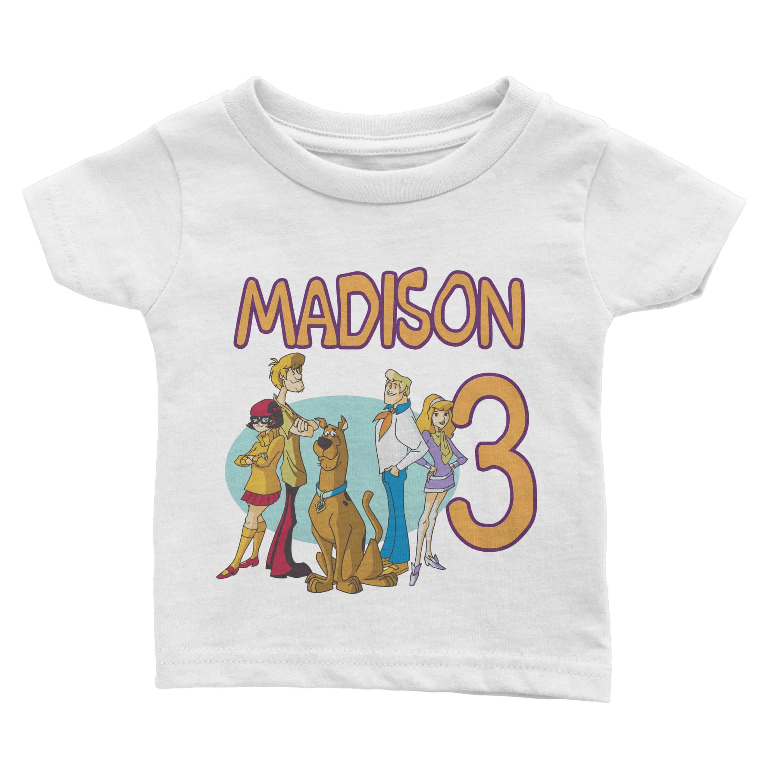 Inspired By The Scoob Scoob Movie Shirt Moive Personalized Scooby-Doo Birthday Shirt Family Party Birthday Shirt