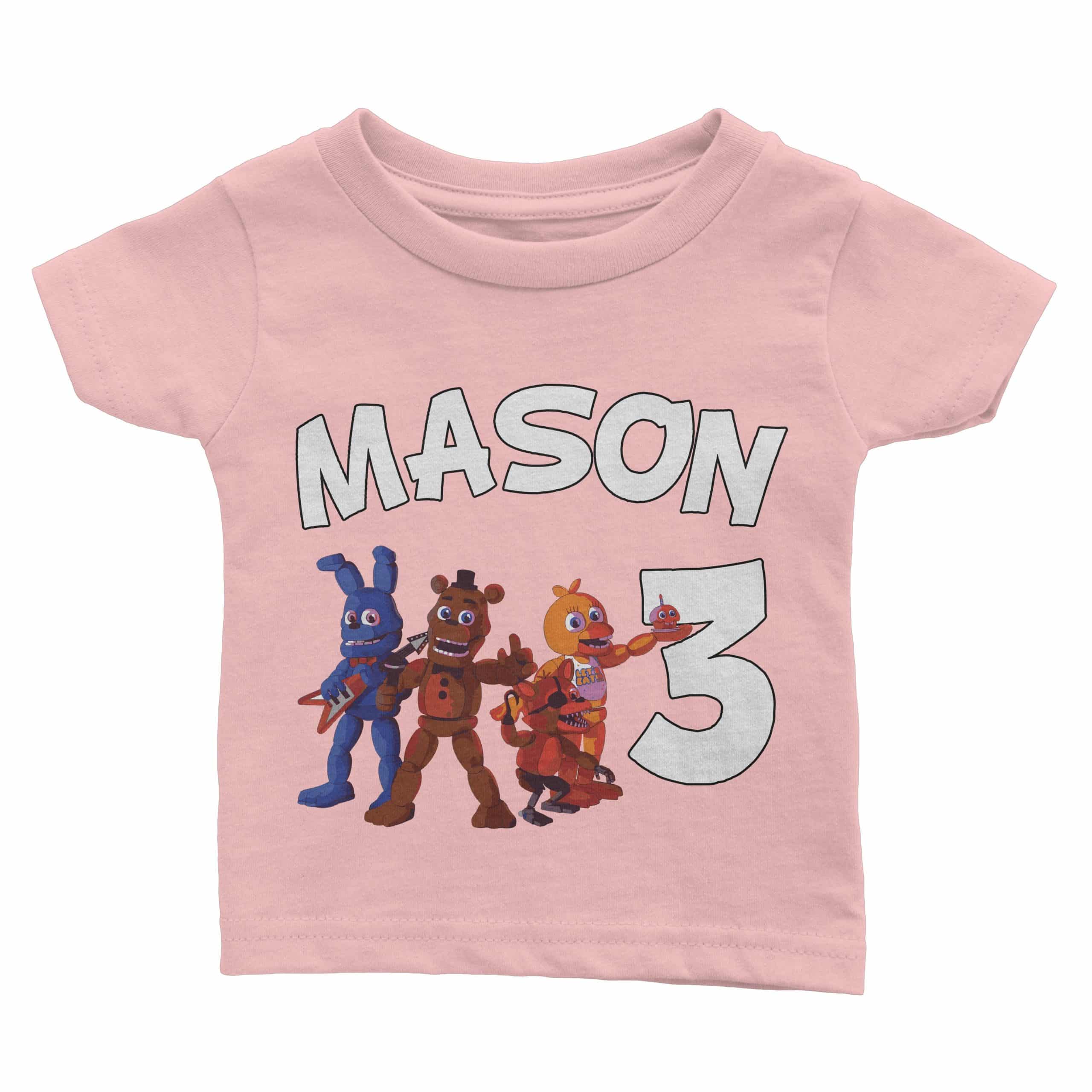 Five Nights at Freddy's Family Matching Birthday Shirt