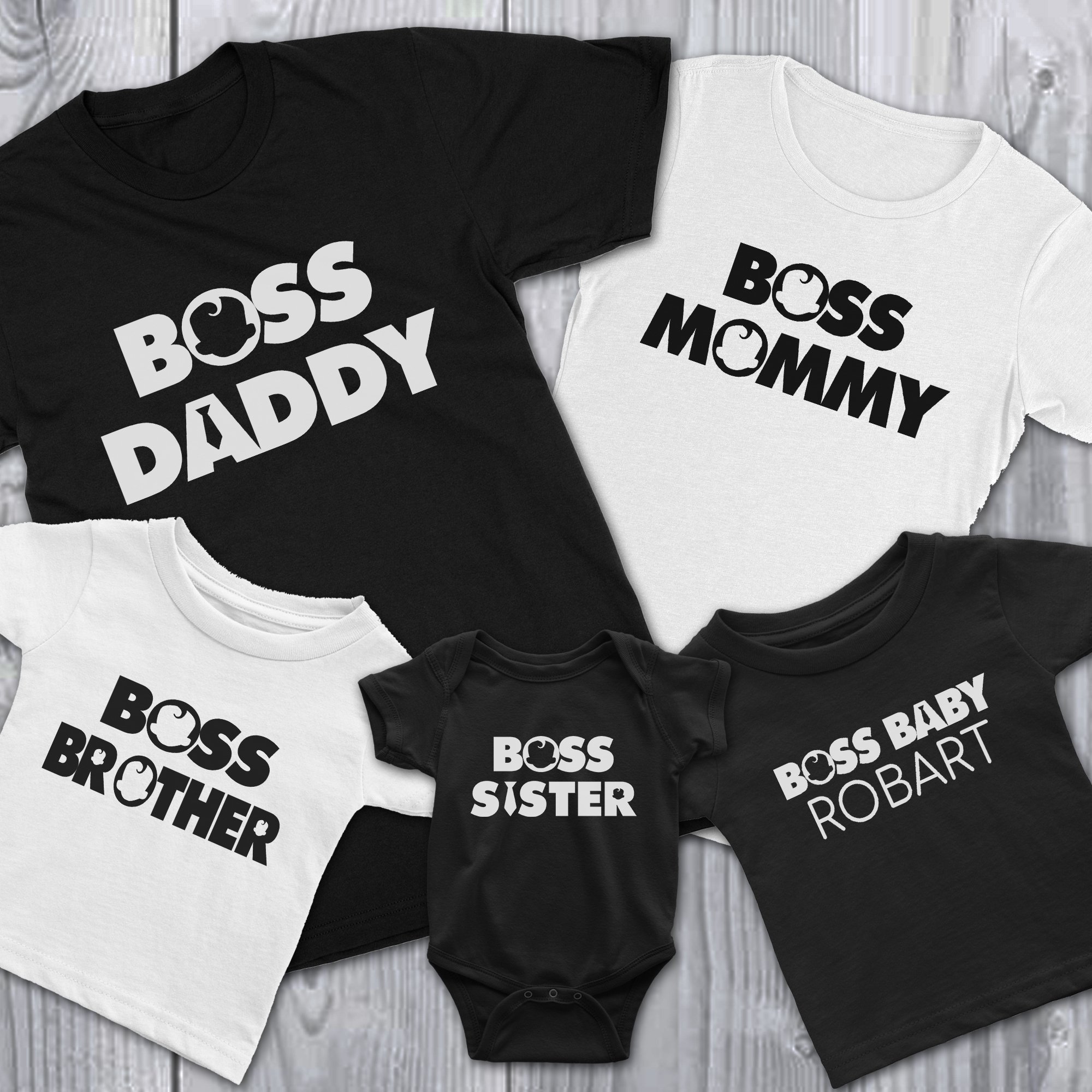Personalized Boss Baby Birthday Shirt 