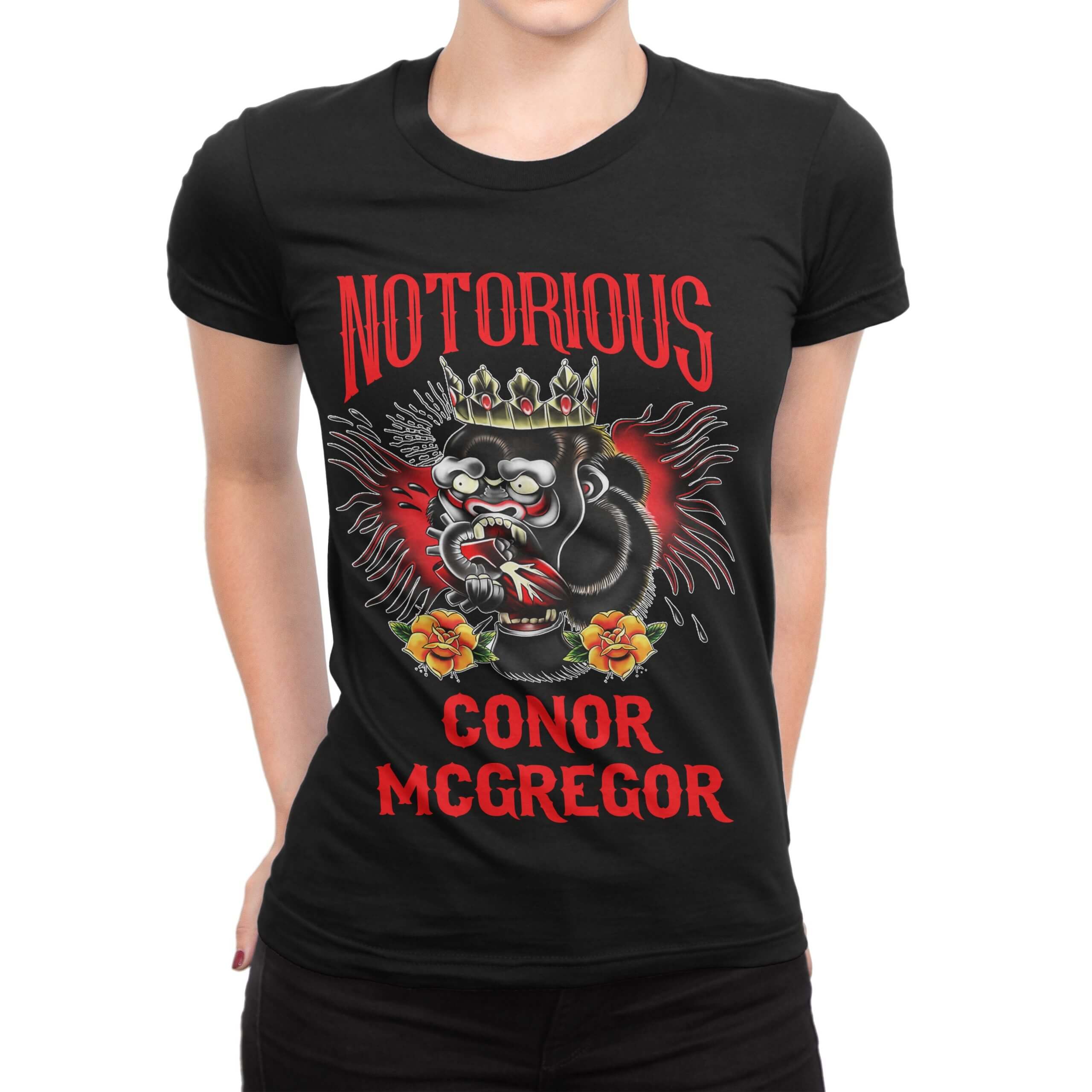 conor mcgregor t shirt women's