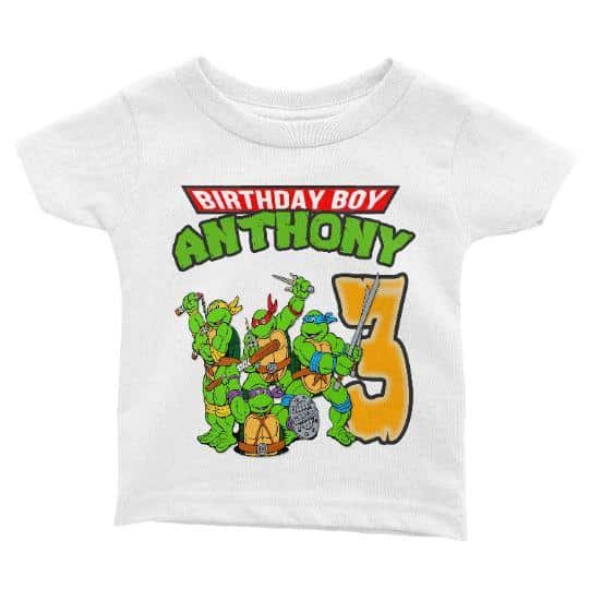 Turtle Birthday Shirt