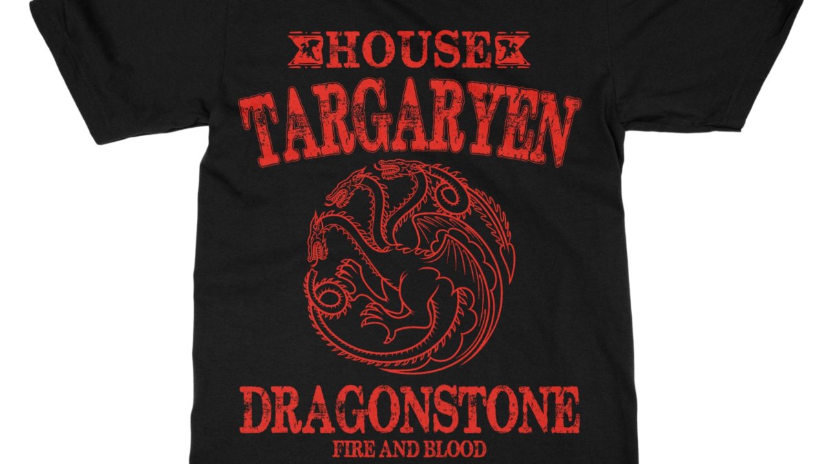 Queja galería Idear Game of Thrones T-Shirt - House Targaryen For Men