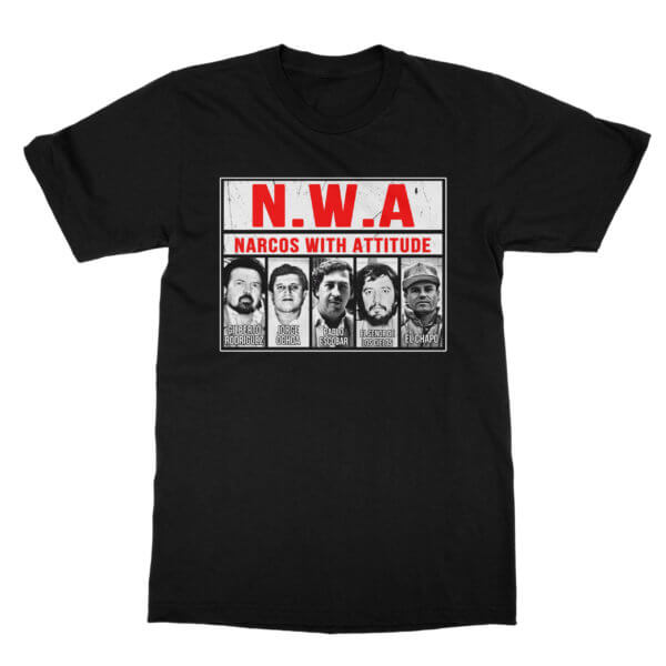 N.W.A Narcos With Attitude Shirt (Men) - Cuztom Threadz