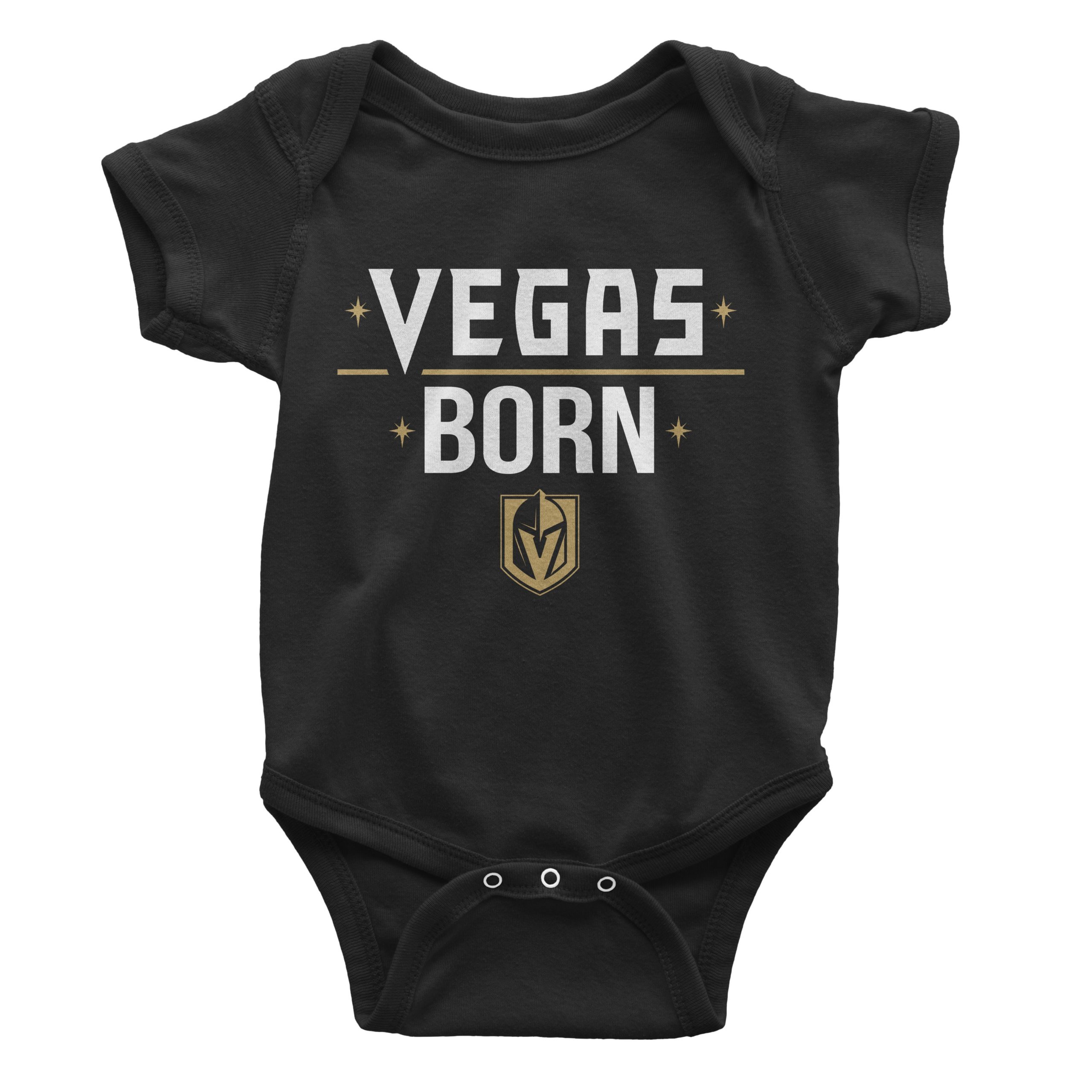 Vegas Golden Knights Vegas Born T-shirt One-piece Infant 