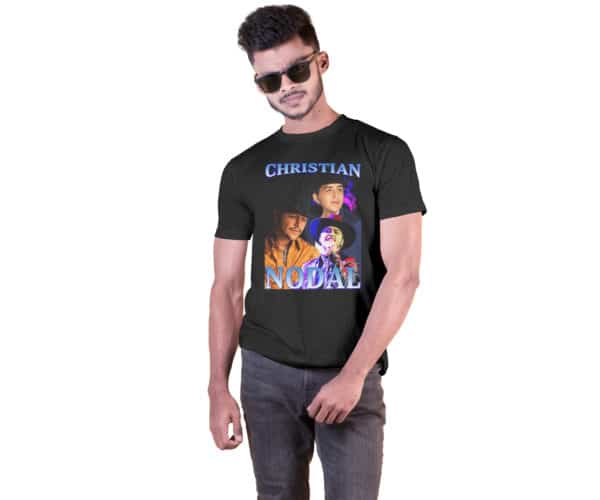 Vintage Style Christian Nodal T-Shirt - Cuztom Threadz
