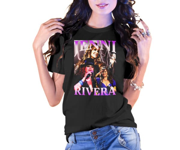 Vintage Style Jenni RIvera T-Shirt - Cuztom Threadz