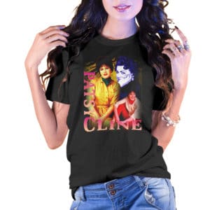 Vintage Style Pat Cline T-Shirt - Cuztom Threadz