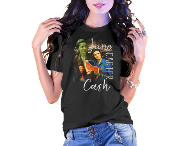 Vintage Style June Carter Cash T-Shirt - Cuztom Threadz