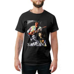 Vintage Style Santana T-Shirt - Cuztom Threadz