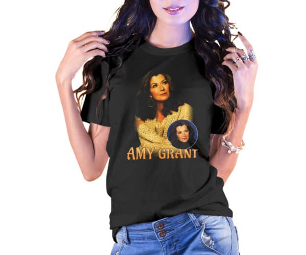 Vintage Style Amy Grant T-Shirt - Cuztom Threadz