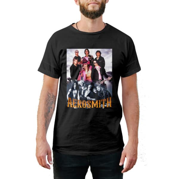 Vintage Style Aerosmith T-Shirt - Cuztom Threadz