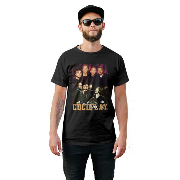 Vintage Style Coldplay T-Shirt - Cuztom Threadz