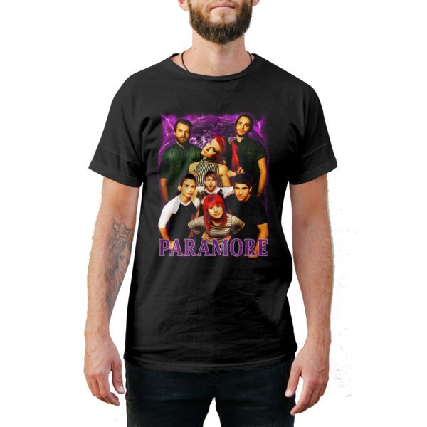 Vintage Style Paramore T-Shirt - Cuztom Threadz