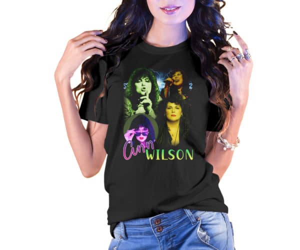 Vintage Style Ann Wilson T-Shirt - Cuztom Threadz