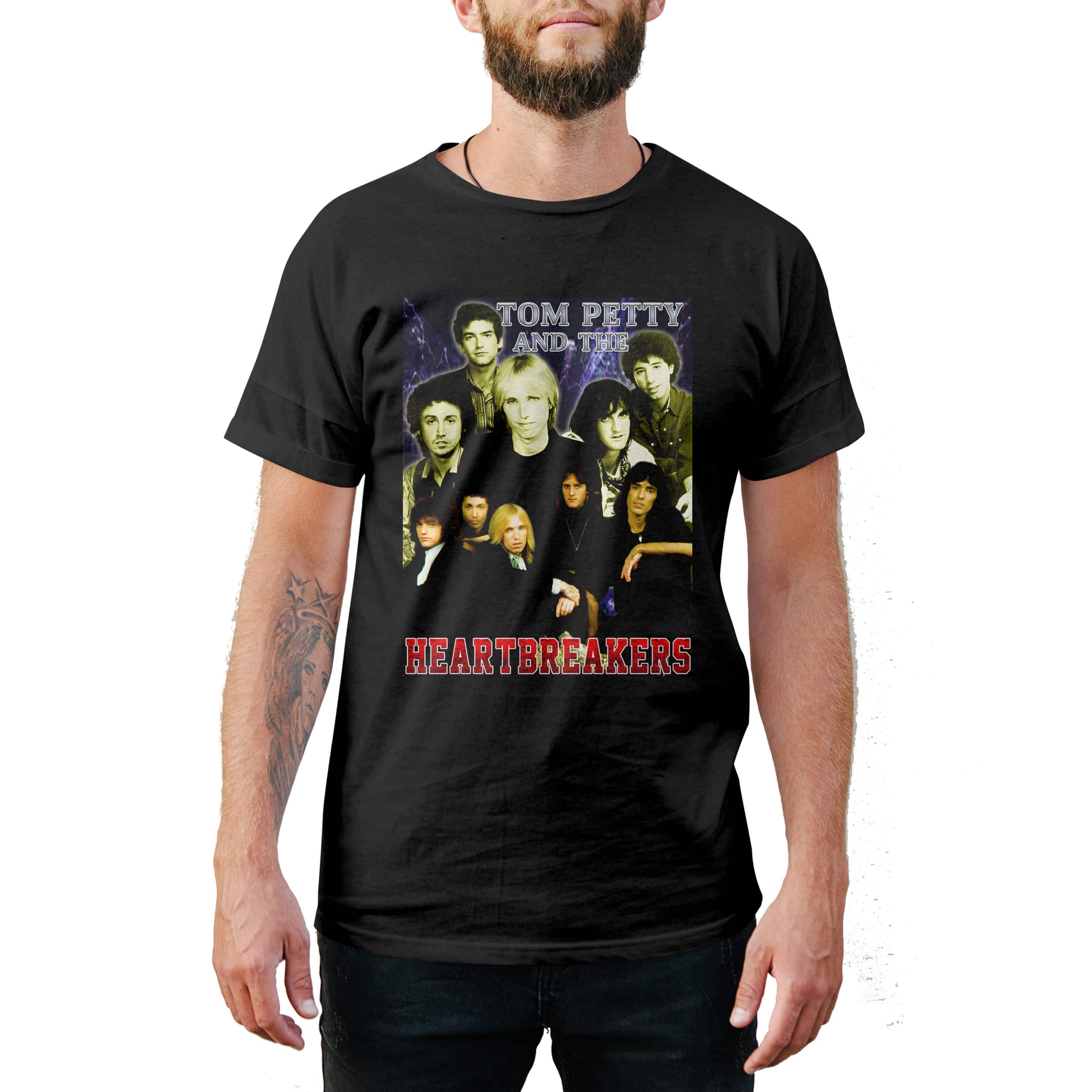 Vintage Style Tom Petty and the Heartbreakers T-Shirt