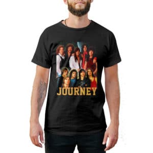 Vintage Style Journey T-Shirt - Cuztom Threadz