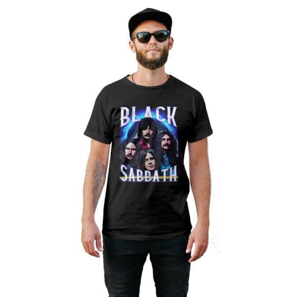 Vintage Style Black Sabbath T-Shirt - Cuztom Threadz