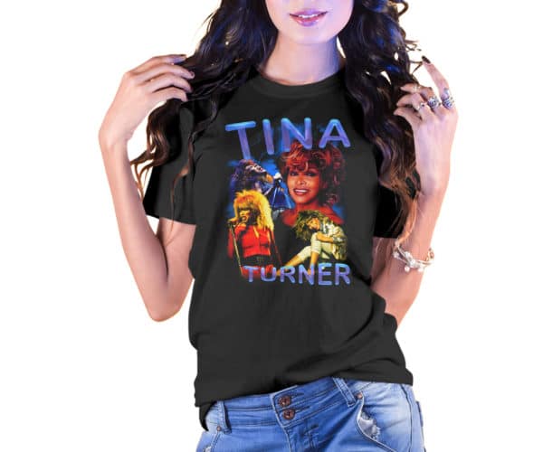 Vintage Style Tina Turner T-Shirt  - Cuztom Threadz