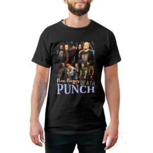 Vintage Style Five Finger Death Punch T-Shirt - Cuztom Threadz