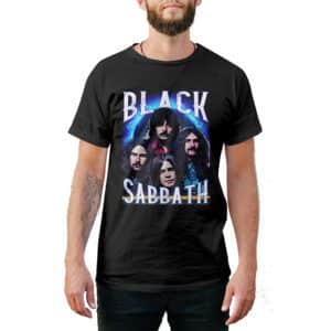 Vintage Style Black Sabbath T-Shirt - Cuztom Threadz