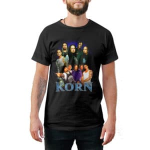 Vintage Style Korn T-Shirt - Cuztom Threadz