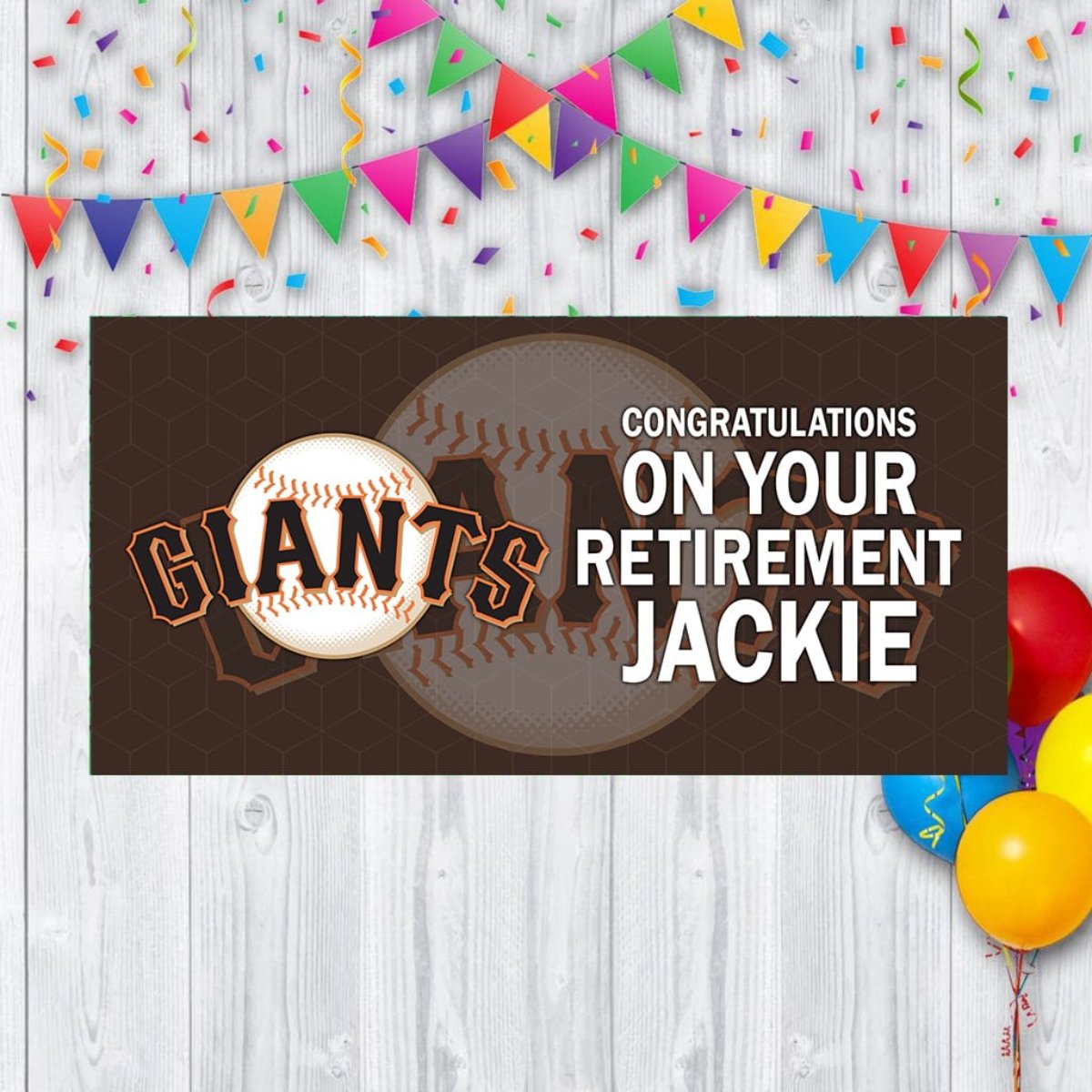 San Francisco Giants: 2023 Banner Personalized Name - Officially Licen in  2023