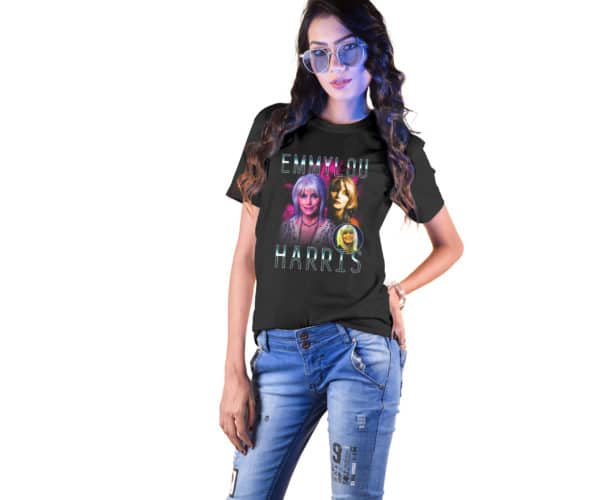 Vintage Style Emmylou Harris T-Shirt - Cuztom Threadz