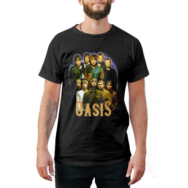 Vintage Style Oasis T-Shirt - Cuztom Threadz