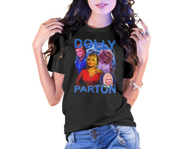 Vintage Style Dolly Parton T-Shirt - Cuztom Threadz
