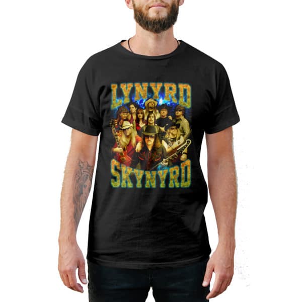 Vintage Style LYNYRD SKYNYRD T-Shirt - Cuztom Threadz