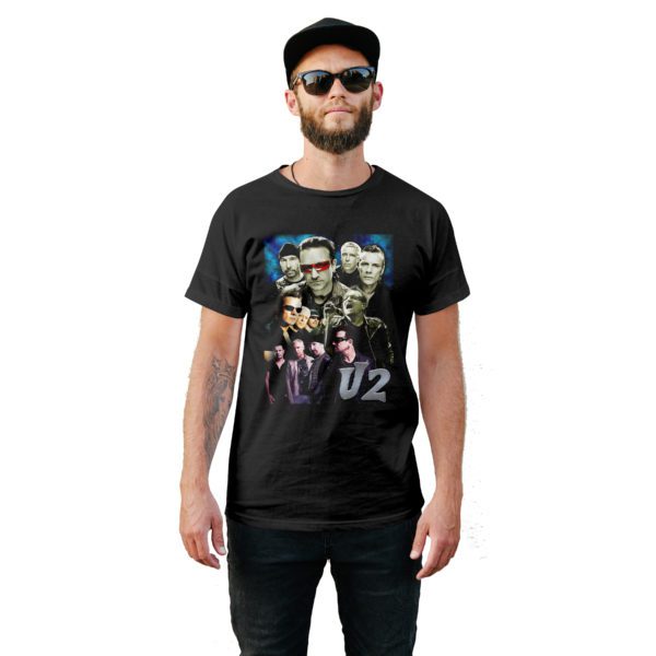 Vintage Style U2 T-Shirt - Cuztom Threadz