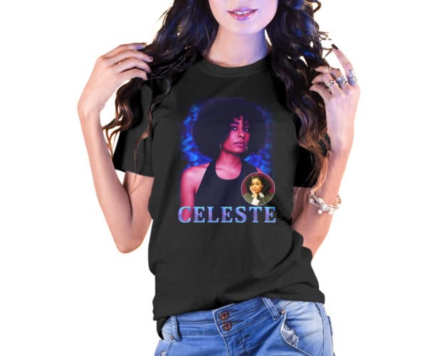Vintage Style Celeste T-Shirt - Cuztom Threadz