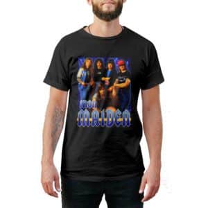 Vintage Style Iron Maiden T-Shirt - Cuztom Threadz