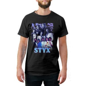 Vintage Style Styx T-Shirt - Cuztom Threadz