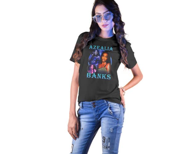 Vintage Style Azelia Banks T-Shirt - Cuztom Threadz