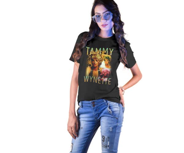 Vintage Style Tammy Wynette T-Shirt - Cuztom Threadz