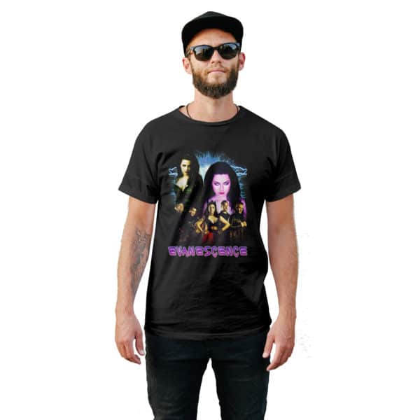Vintage Style Evanescence T-Shirt - Cuztom Threadz