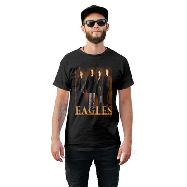 Vintage Style Eagles T-Shirt - Cuztom Threadz