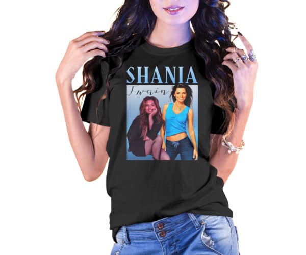 Vintage Style Shania Jugin T-Shirt - Cuztom Threadz