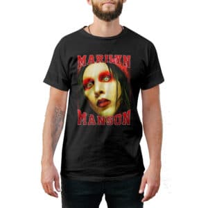 Vintage Style Marilyn Manson T-Shirt - Cuztom Threadz