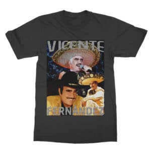 Vintage Style Vicente Fernandez T-shirt - Cuztom Threadz