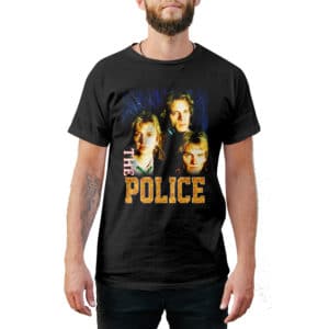 Vintage Style The Police T-Shirt - Cuztom Threadz