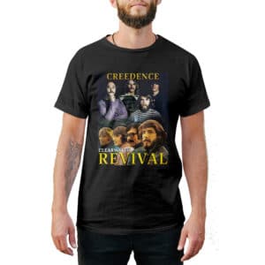 Vintage Style Creedence ClearWater Revival T-Shirt - Cuztom Threadz
